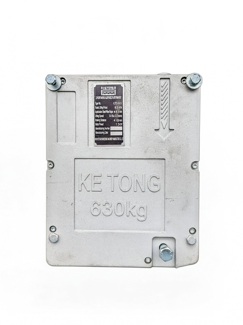 Редуктор лебедки для строительной люльки ZLP Ketong