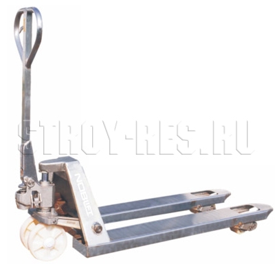 Ручная гидравлическая тележка гальванизированная Noblelift ACZ 20H 685x1150