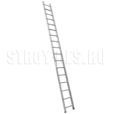 Алюминиевая 1-секц.лестница 1х17 арт.51-17