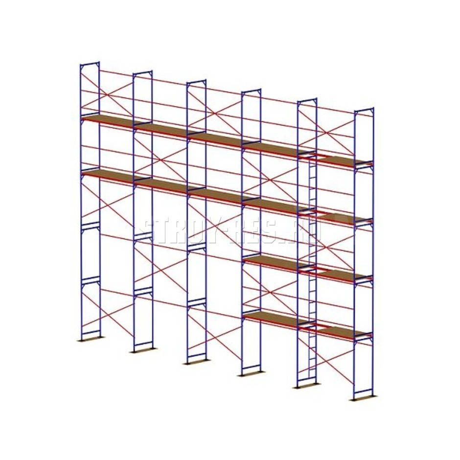 Леса строительные ЛРС-400 D-42 мм 8x24 (Без настила)