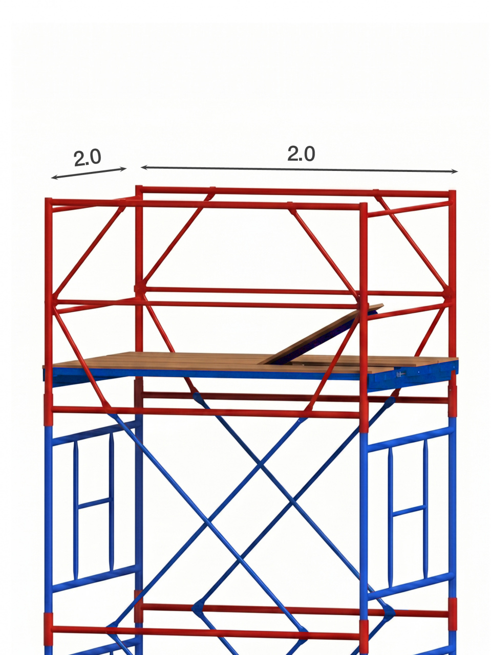 Вышка-тура ВСП-250/2,0 (2,0x2,0x6,6)