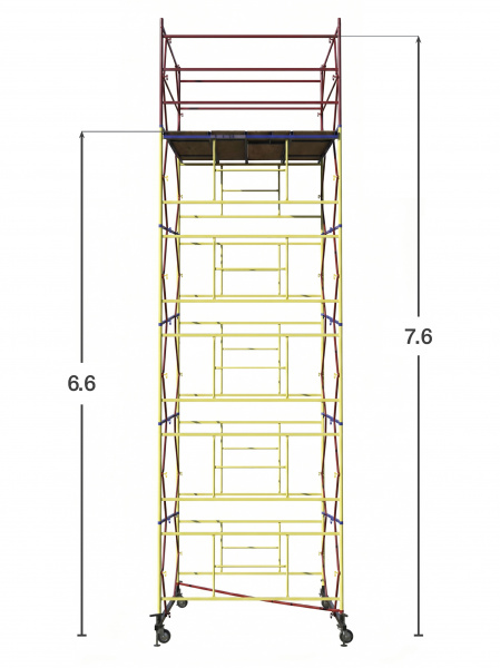 Вышка-тура ВС-250/2,0 (2,0x2,0x6,6)