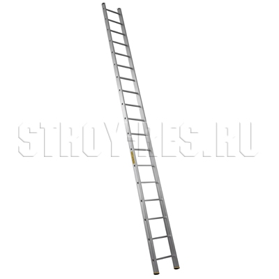 Алюминиевая лестница приставная профессиональная 1*18