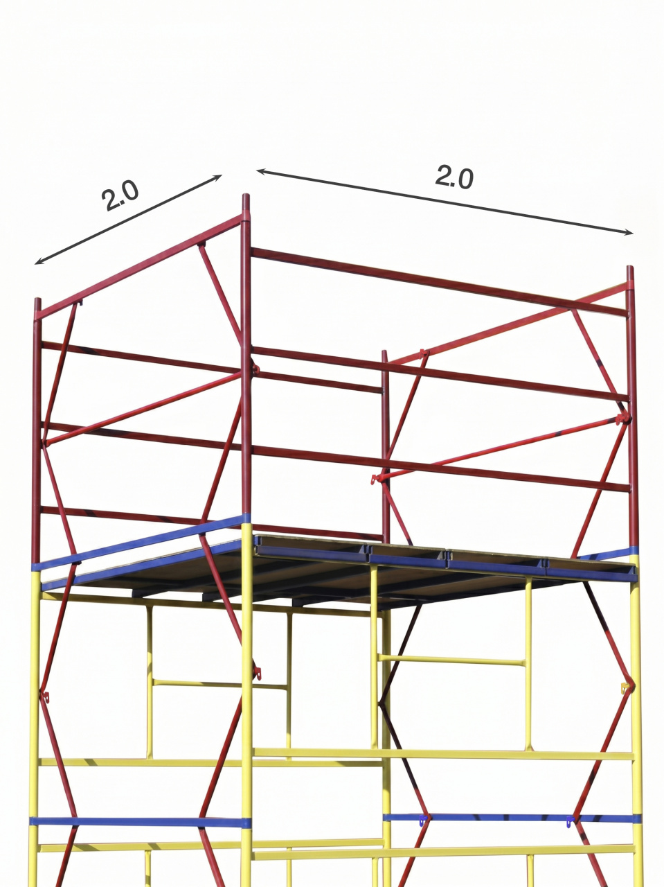 Вышка-тура ВС-250/2,0 (2,0x2,0x6,6)