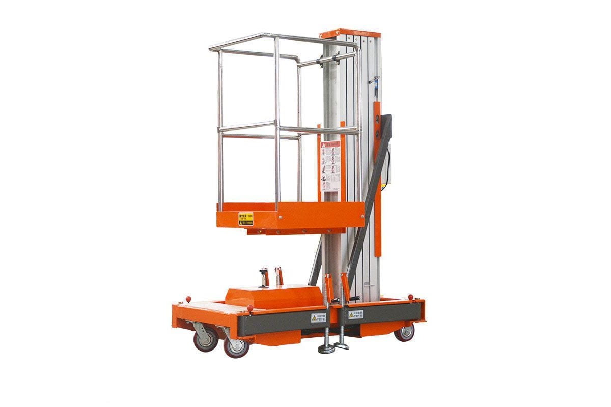 Подъемник мачтовый телескопический TOR GTWY-1202S DC (автономный) 200 кг 12 м (G)