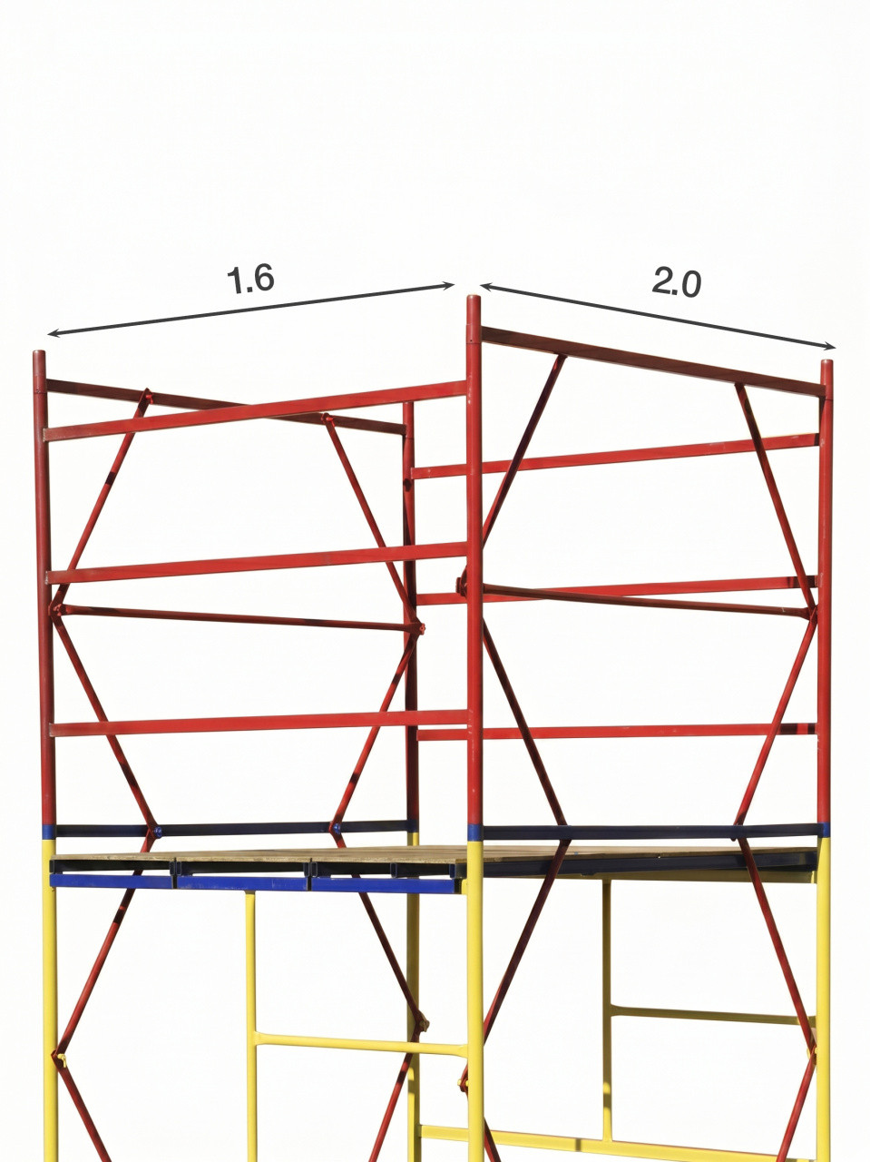 Вышка-тура ВС-250/1,6 (2,0x1,6x7,8)